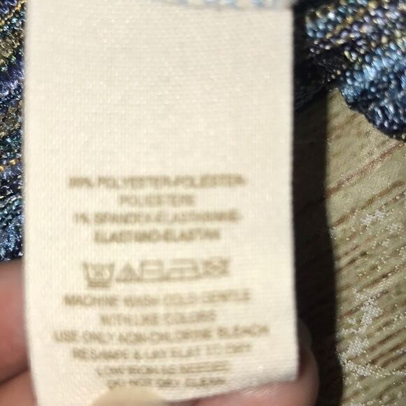 Free People Multi-Color Boxy Top - Picture 10 of 10